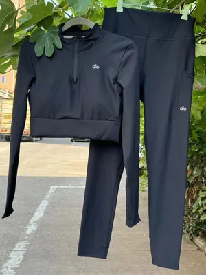 Image of Alo Set half zipper 